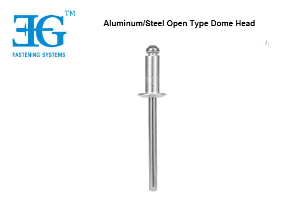 Aluminum/Steel Open Type Dome Head