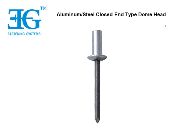 Aluminum/Steel Closed-End Type Dome Head